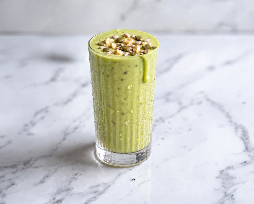 Avocado Ice Cream Smoothie