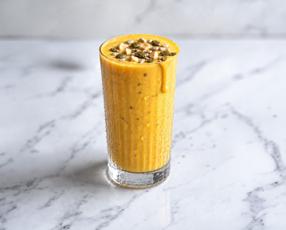 Mango Ice Cream Smoothie