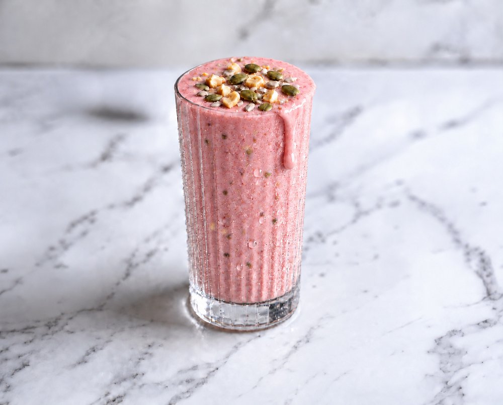 Strawberry Ice Cream Smoothie